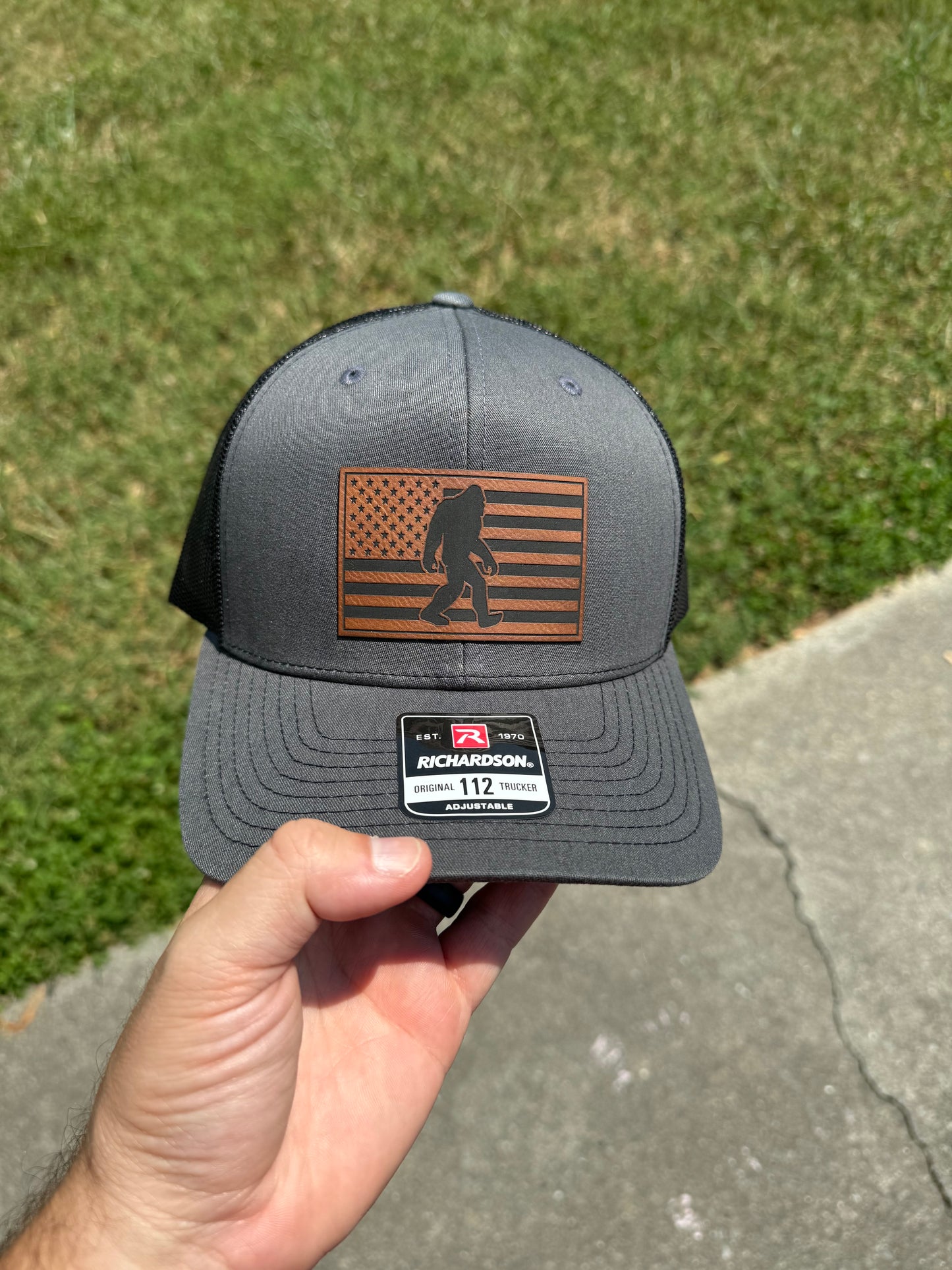 Custom Leather Patch Hats