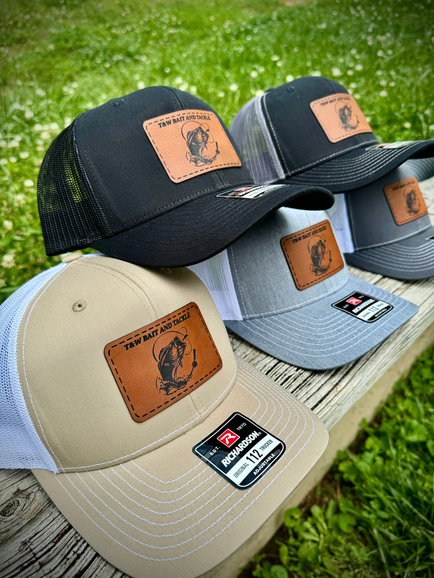 Custom Leather Patch Hats