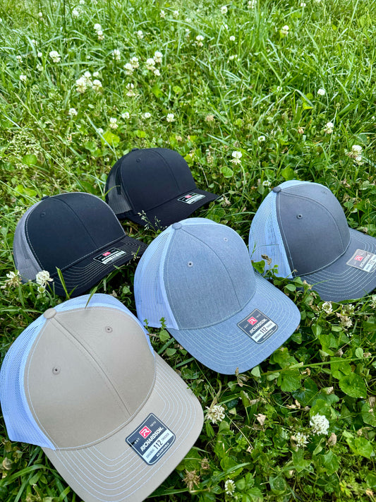 Custom Leather Patch Hats