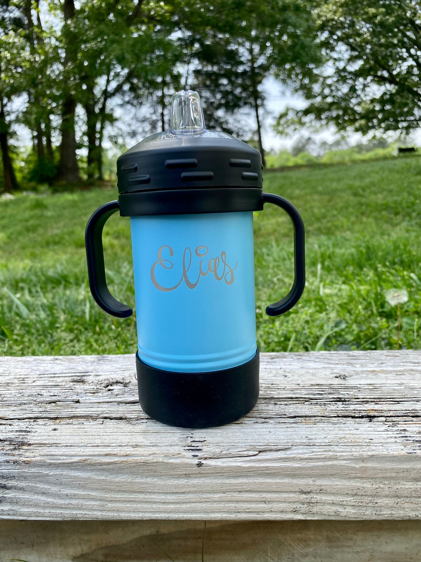 10oz Custom Engraved Sippy Cup